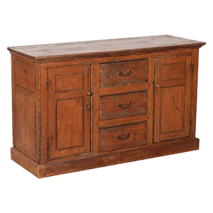 Georgian Pine Country House Dresser Base, England