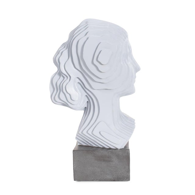 Plastic Modern Aspect of Man Sculpture For Sale - Image 7 of 11