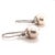 Akoya Pearl Earrings 14 Kt Yellow Gold Certified For Sale - Image 4 of 13