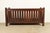 Brown L. & J. G. Stickley Antique Mission Oak Arts & Crafts Settle Sofa or Bench, Newly Refinished For Sale - Image 8 of 9