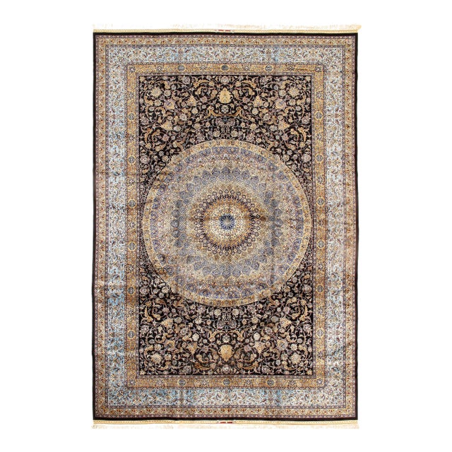 Pasargad DC Exquisite Design Paris Palace Fine Power Loom v. Silk Rug For Sale
