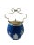 Late 19th Century Wedgwood Jasperware Cobalt and White Ice Bucket With Lid For Sale - Image 12 of 12