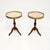 A beautiful pair of antique French marble top wine tables, dating from around the 1930’s period. The quality is...