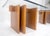 Pair Danish Teak Mid Century Modern Glass Tops End Side Lamp Tables Stands Mint!