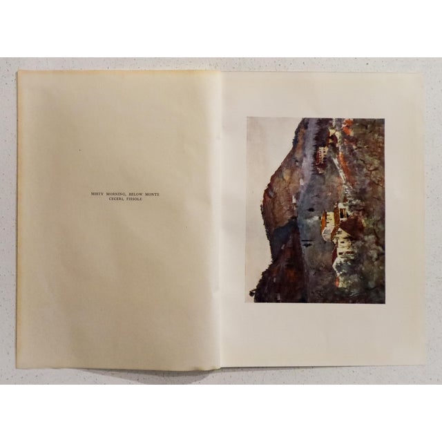 1905 Italian Original Print - Misty Morning - from book Florence & Some Tuscan Cities Prix régulier$175.00 Frais...