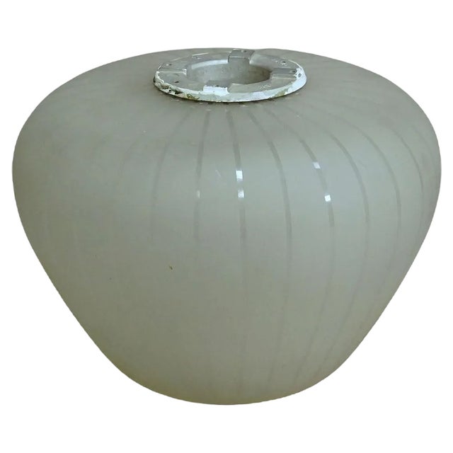 Vintage Bauhaus Light Fixture Stella attributed to Wagenfeld Peill & Putzler, Germany, 1950s For Sale