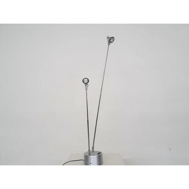 Silver Model Sciopticon Table Lamp by Hans Ansems for Luxo, Italy, 1980s For Sale - Image 8 of 8