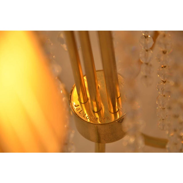 Two Amazing Lobmeyr Table Lamps Polished and stove enameled This piece has an attribution mark, I am sure that it is...