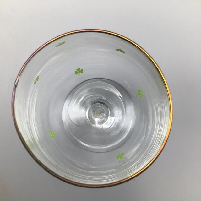 Glass 1920s Hand-Blown Crystal Irish Whiskey Snifters in Original Box- Set of 6 For Sale - Image 7 of 13