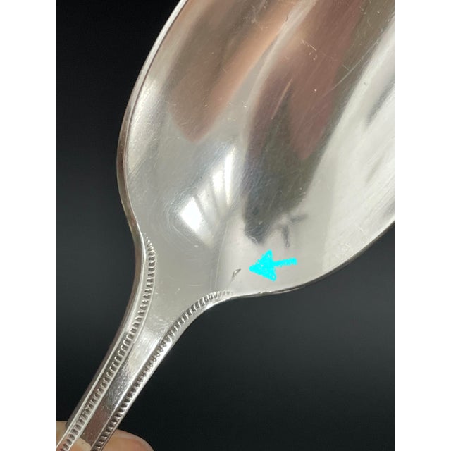 Metal Oneida Community Plate Grosvenor 1921 Silverplate Teaspoons - Set of 8 For Sale - Image 7 of 7