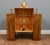 Art Deco Figured Walnut Display Cabinet, 1930 For Sale - Image 3 of 8