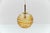 Metal Yellow Murano Glass Ball Pendant Lamp from Doria Leuchten, 1960s For Sale - Image 7 of 11