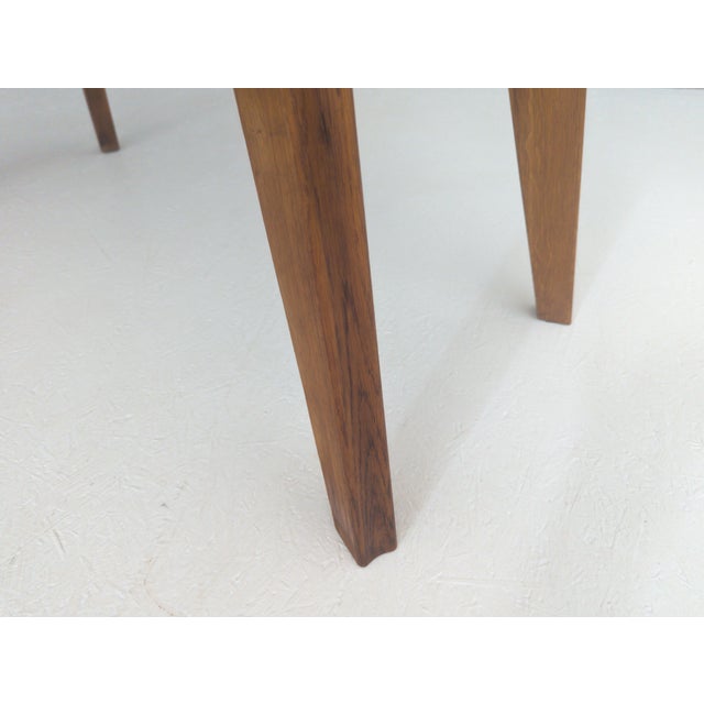 Sculptural Modernist French Oak Table, 1930s For Sale - Image 12 of 18