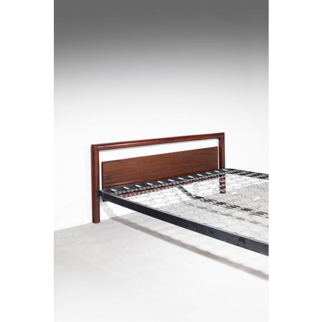 Mid-Century Modern Bed Model L108 by Eugenio Gerli for Tecno, 1967 For Sale - Image 3 of 7