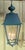 Pair of Solid Verdigris Brass Hanging Lanterns. 14” X 14” X 33” For Sale - Image 9 of 16