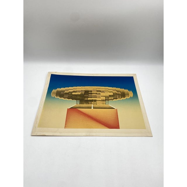 Modern Rudolf Hausner, Adam, Why Are You Trembling?, 1970s, Screenprint For Sale - Image 3 of 15
