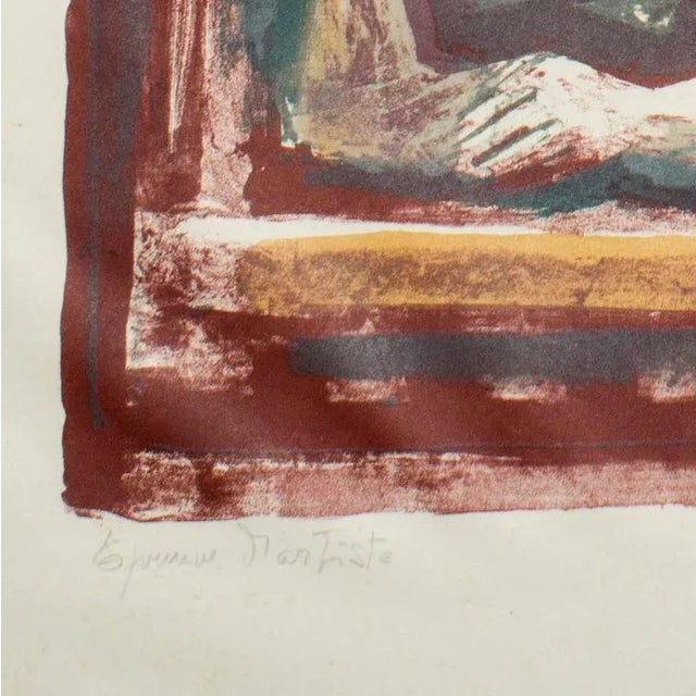 Le Belle di Sera - Original Lithograph by Massimo Campigli - 1967 1967 For Sale - Image 4 of 6