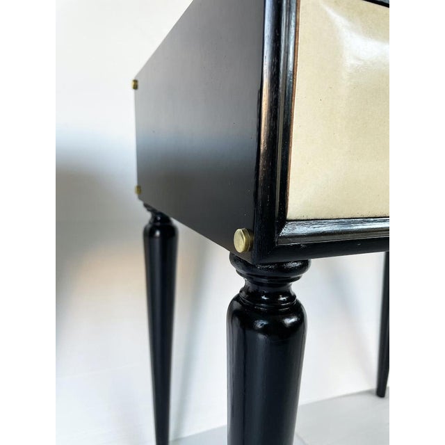 Metal Mid-Century Italian Nightstands, 1950, Set of 2 For Sale - Image 7 of 9