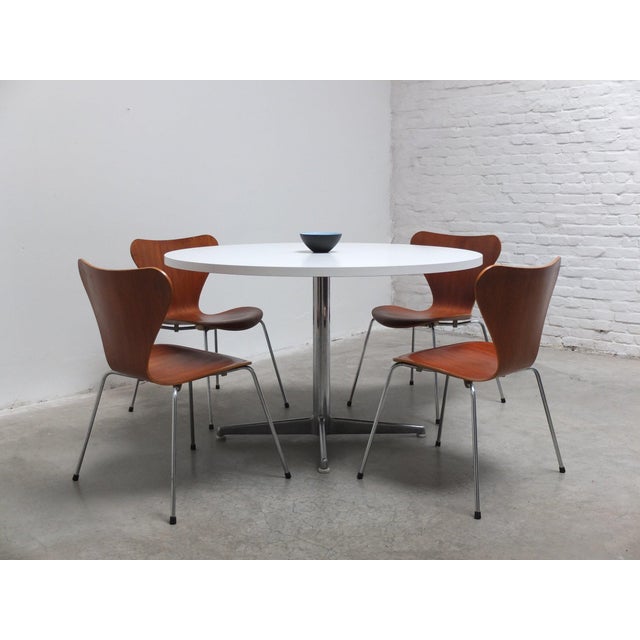 Space Age Round Dining Table, 1970s For Sale - Image 14 of 16