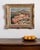 1940s France Green Canvas Painting For Sale - Image 9 of 15