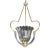 1940s Art Decò Murano Glass Pendant Chandelier by Ercole Barovier For Sale