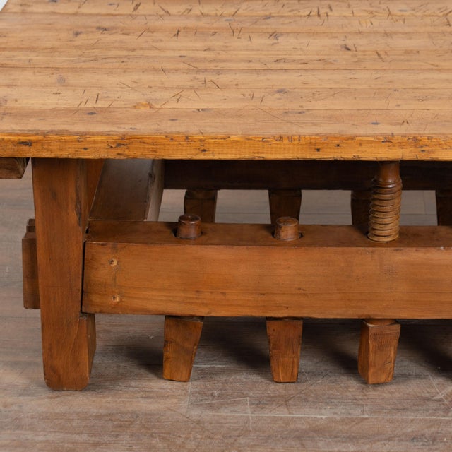 Early 20th Century Rustic Coffee Table From Hungary For Sale - Image 10 of 14
