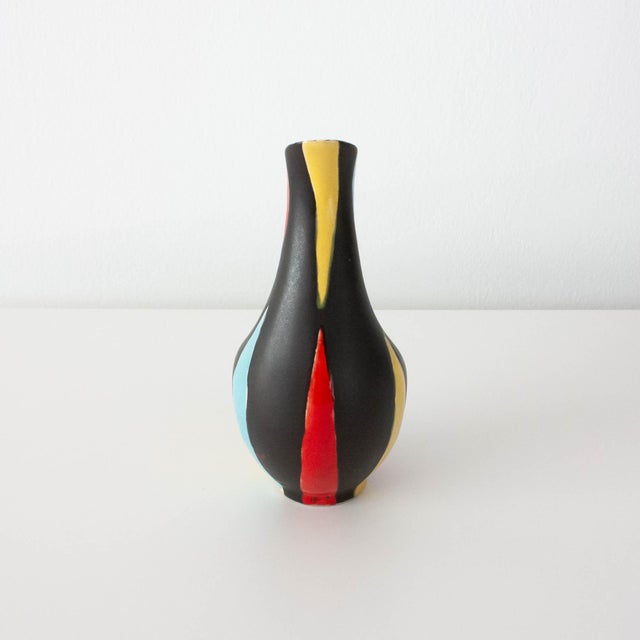 Black Vintage West German Ceramic Jar from Scheurich, 1950s For Sale - Image 8 of 12