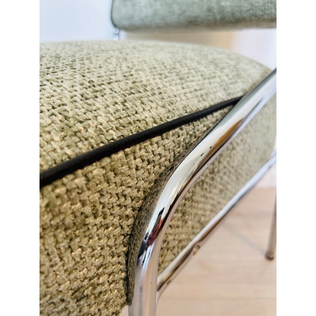 Set of Bauhaus Chrome-Plated Dining Chairs, Hungary, 1960s For Sale - Image 11 of 14