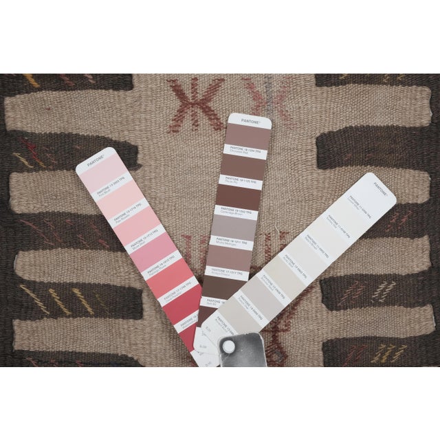 Vintage Turkish Animal Pictorial Sumac Rug 3'3'' X 5'11'' For Sale - Image 12 of 13