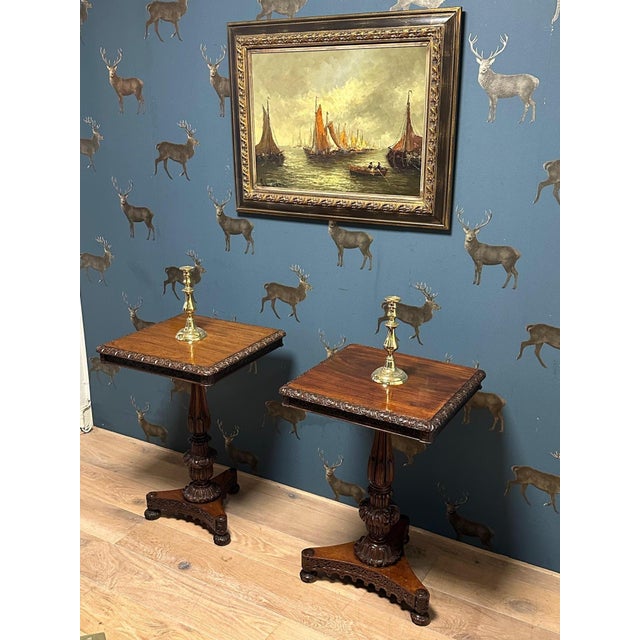 Anglo-Indian Tilt Top Tables, Set of 2 For Sale - Image 15 of 18
