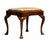 Queen Anne 18th Century Queen Anne Mahogany Footstool With Needlepoint Seat For Sale - Image 3 of 5