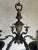 French Bronze Six Armed Chandelier For Sale - Image 11 of 12