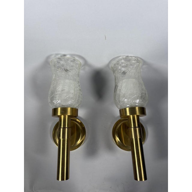 Modern Wall Sconces by Jean Perzel, 1960, Set of 2, in Very Good conditions. Designed 1960 to 1969 This piece has an...