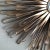 1980s Gold Tone Metal Flower Mirror For Sale - Image 5 of 10