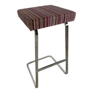 Early 21st Century Knoll Four Seasons Barstool Designed by Ludwig Mies Van Der Rohe