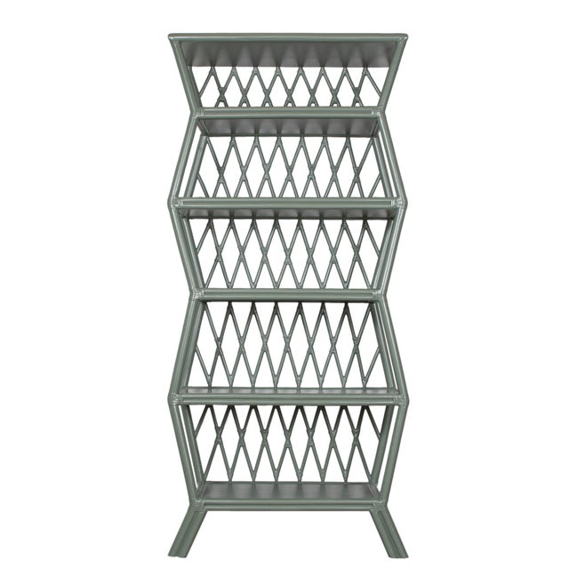 Elevate your space with the Hollywood Etagere! Featuring a sleek geometric silhouette, this stylish piece brings a touch...