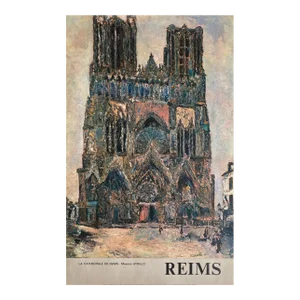 1973 Maurice Utrillo (After) Reims Poster