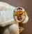 2020s Diamond, Citrine, Blue Topaz Ring in 18 Karat Yellow Gold 7.9 Gm, Size 7 For Sale - Image 5 of 8
