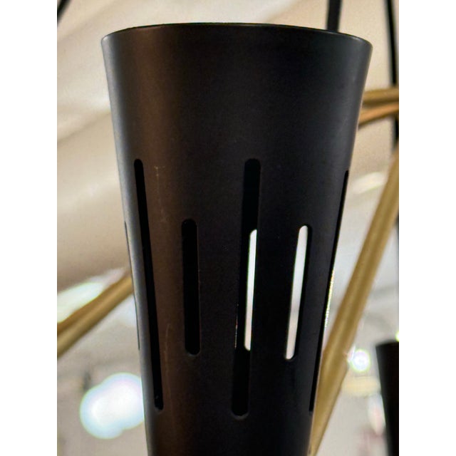Textile Arhaus Ramsey Linear Chandelier For Sale - Image 7 of 12
