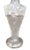 Transparent Pair of Hoffmann Art Deco Crystal Nude Figural and Grape Decanters, 1920's. For Sale - Image 8 of 11