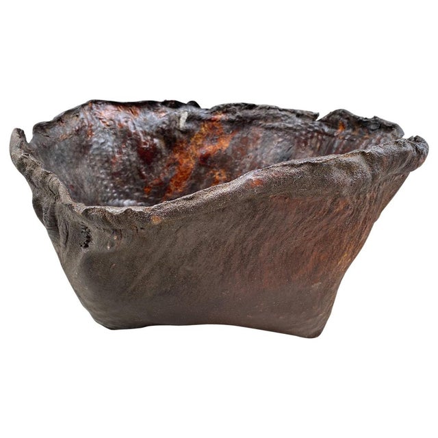 Polished Buffalo Hide Container For Sale In New York - Image 6 of 18