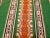 Vintage American Southwestern Blanket, Handwoven Stripe Pattern, Green & Ivory, 5’ X 8’ For Sale - Image 12 of 12