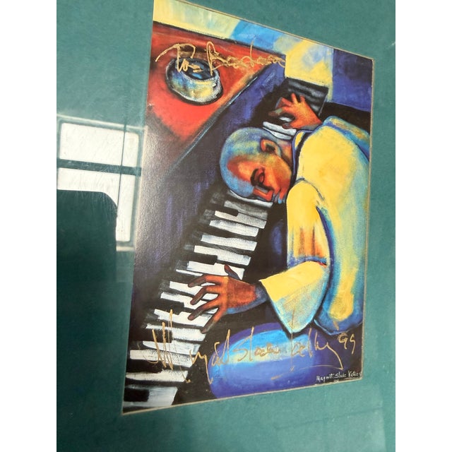 1960s Margaret Slade Kelley "Playing for Tips" New Orleans Print Signed For Sale - Image 4 of 6