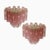 Tronchi Chandeliers with 36 Pink Glasses in the Style of Toni Zuccheri, Murano, 1990, Set of 4 For Sale - Image 13 of 13