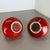Red-Glaze Fat Lava UFO Vases from Jopeko, Germany, 1970s, Set of 2 For Sale - Image 16 of 18