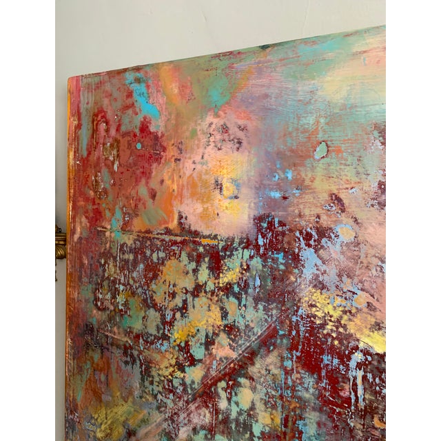 Abstract Oil on Canvas Painting For Sale - Image 11 of 13