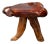 Burl Wood Side Table For Sale