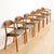 1950s 1950s Set of Six Mid Century Dining Chairs by Antonin Suman for Ligna For Sale - Image 5 of 10