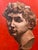Figurative David Study on Vermilion Ground by Kathleen Varadi, Classical Figurative Oil Painting For Sale - Image 3 of 9