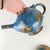 Rustic Vintage Studio Art Pottery Glazed Stoneware Teapot With Lid 1983 Larry Pejeau For Sale - Image 3 of 9